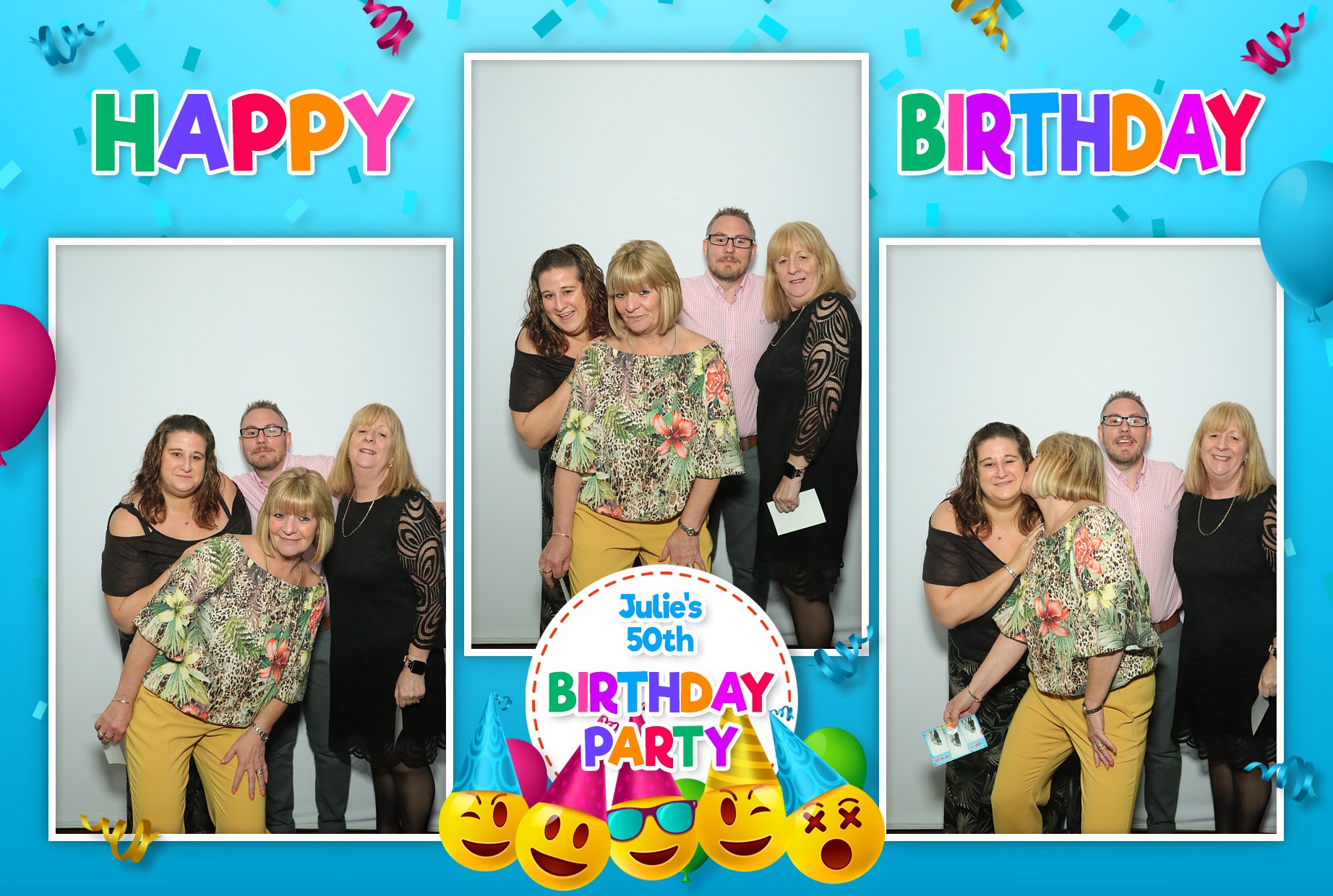 Julie's 50th Birthday | View more photos from the event at gallery.myphotoboothexperience.co.uk/u/MyPhotoBoothExperienceLtd/Julies-50th-Birthday